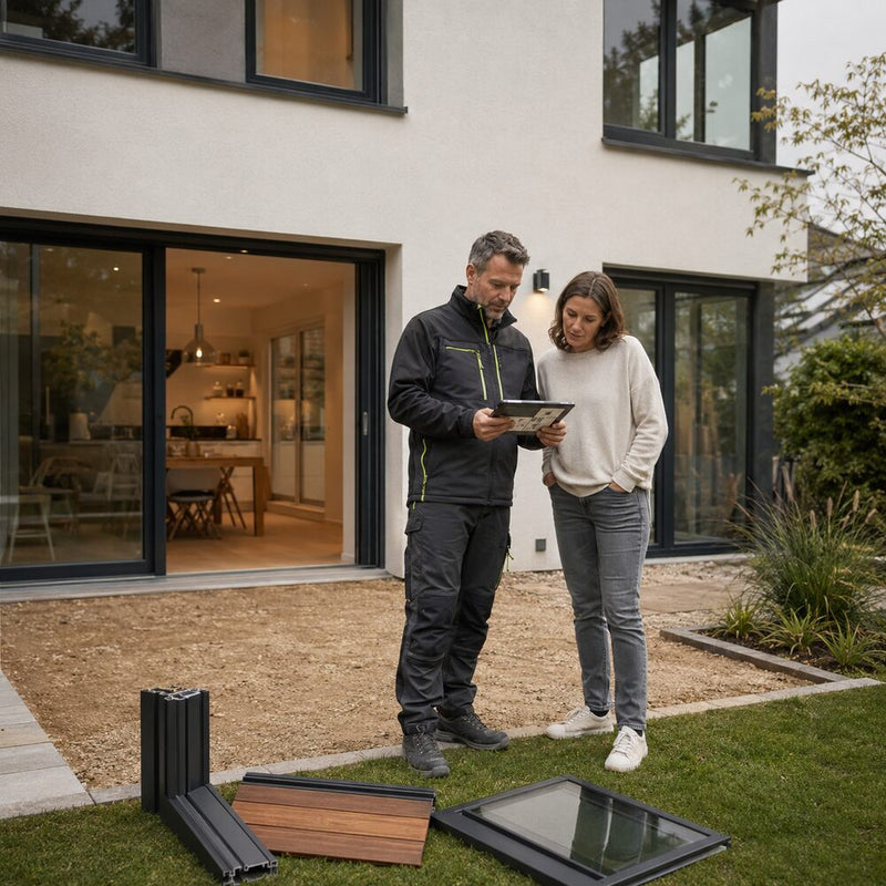 Terrassenüberdachung oder Kaltwintergarten?