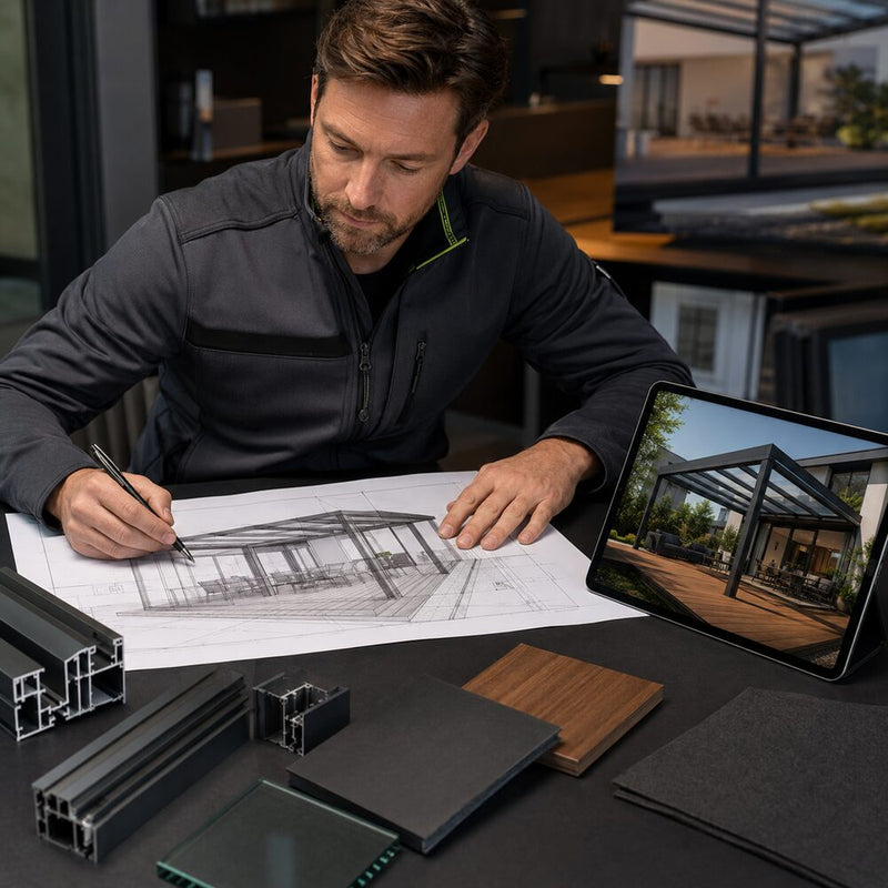 Terrassenüberdachung selbst bauen oder vom Profi installieren lassen?