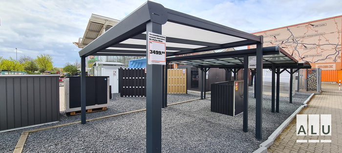 Aluminium-Carport von ALU-Terrassenbau