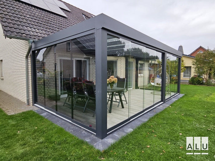 Glasschiebewände