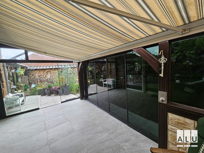 Glasschiebewände
