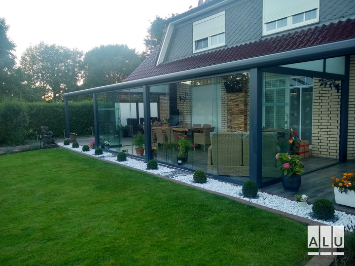 Kaltwintergarten aus Aluminium und Glas von ALU-Terrassenbau