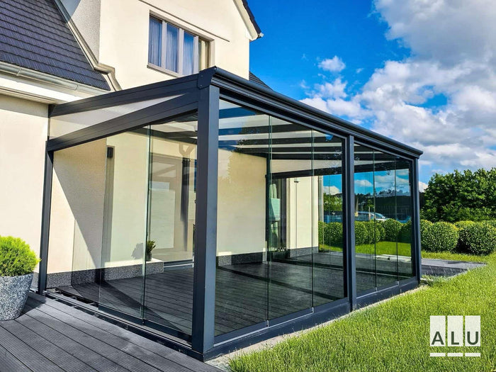 Kaltwintergarten aus Aluminium und Glas von ALU-Terrassenbau