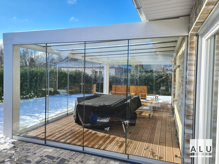 Kaltwintergarten aus Aluminium und Glas von ALU-Terrassenbau