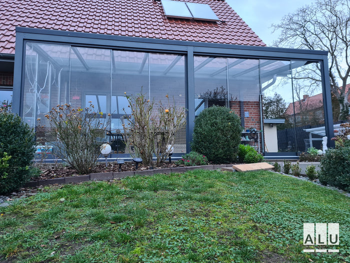 Kaltwintergarten aus Aluminium und Glas von ALU-Terrassenbau