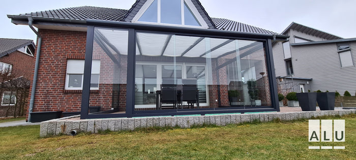 Kaltwintergarten aus Aluminium und Glas von ALU-Terrassenbau