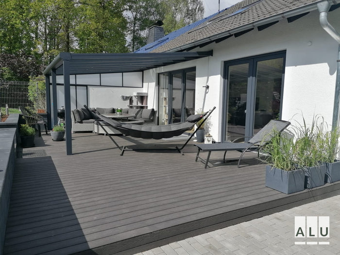 Terrassenüberdachung aus Aluminium von ALU-Terrassenbau