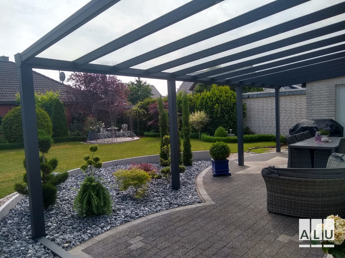 Terrassenüberdachung aus Aluminium von ALU-Terrassenbau