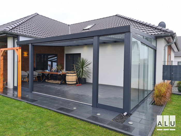 Terrassenüberdachung aus Aluminium von ALU-Terrassenbau