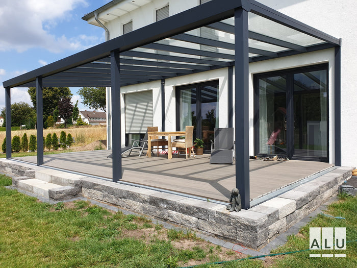 Terrassenüberdachung aus Aluminium von ALU-Terrassenbau