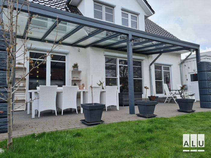 Terrassenüberdachung aus Aluminium von ALU-Terrassenbau