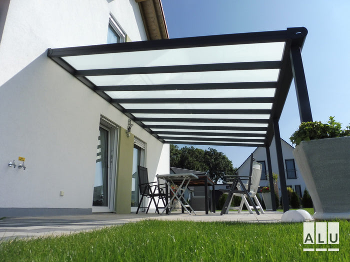 Terrassenüberdachung aus Aluminium von ALU-Terrassenbau