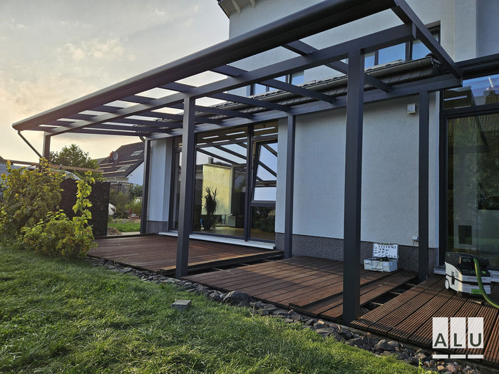 Terrassenüberdachung aus Aluminium von ALU-Terrassenbau