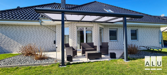 Terrassenüberdachung aus Aluminium von ALU-Terrassenbau