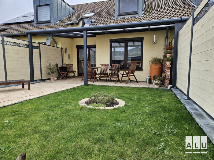 Terrassenüberdachung aus Aluminium von ALU-Terrassenbau