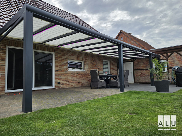 Terrassenüberdachung aus Aluminium von ALU-Terrassenbau