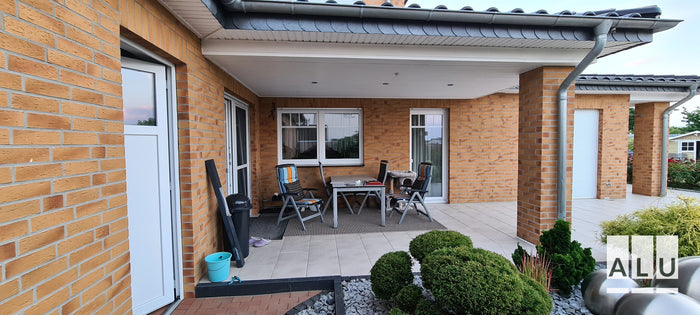 Terrassenüberdachung aus Aluminium von ALU-Terrassenbau
