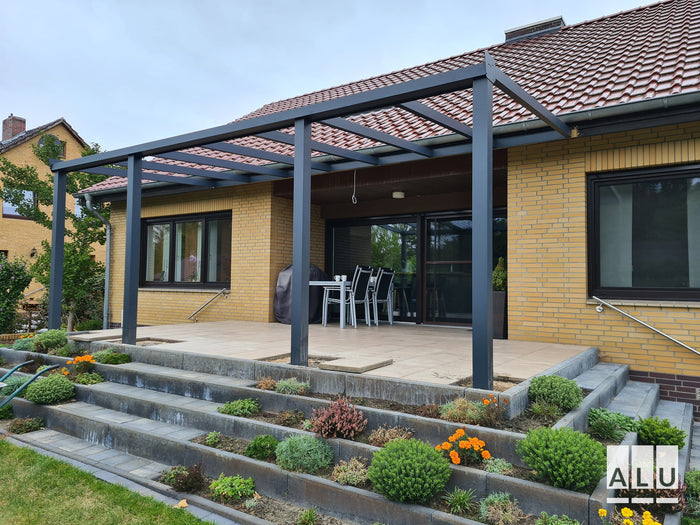 Terrassenüberdachung aus Aluminium von ALU-Terrassenbau