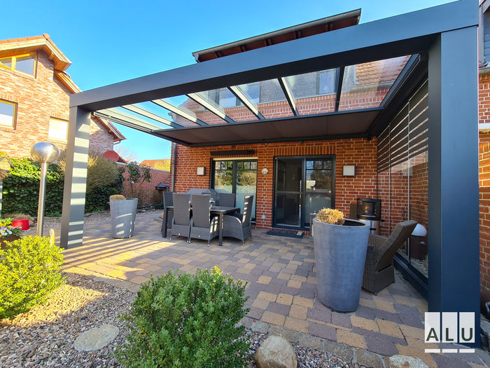 Terrassenüberdachung aus Aluminium von ALU-Terrassenbau