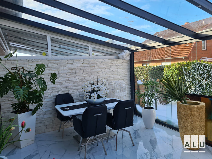 Terrassenüberdachung aus Aluminium von ALU-Terrassenbau